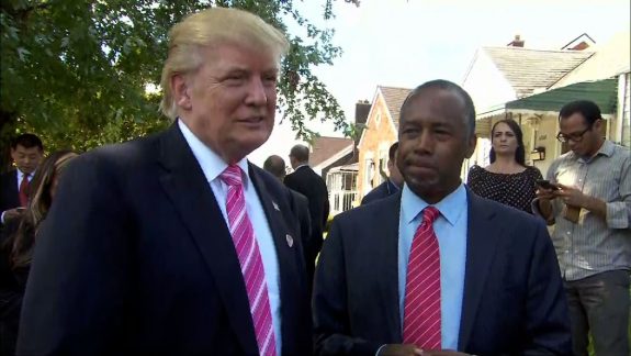 donald-trump-ben-carson-home-detroit-creditCNN-postedManufacturedHousingIndustryCommentary-MHProNews