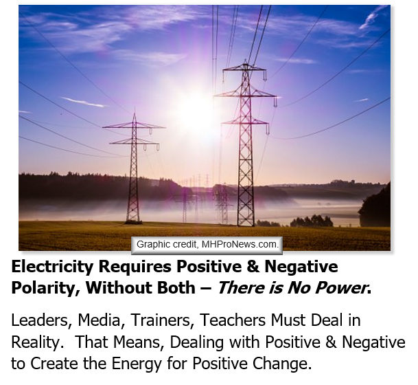 ElectricityRequiresPositiveNegativePolarityWithoutBothNoPowerLeadersMediaMustDealRealityPositiveNegativeToCreateEnergyChangeMHProNews