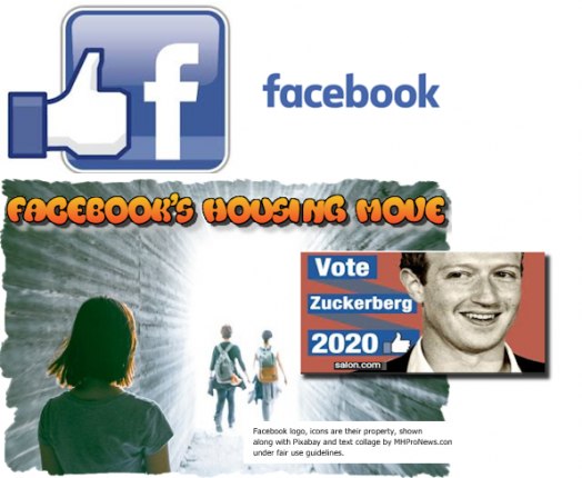 FacecbooksHousingMoveManufacturedModularHousingIndustryDailyBusinessNewsReportsSalonZuckerbergPres2020MHProNews