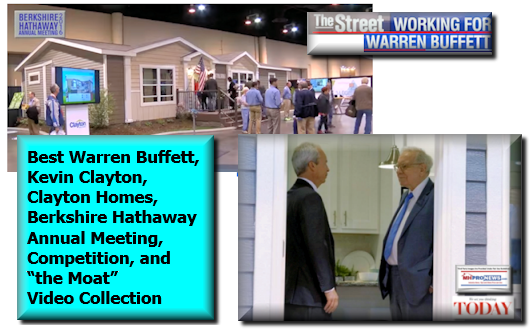 BestWarrenBuffettKevinClaytonClaytonHomesBerkshireHathawayAnnualMeetingCompetitiontheMoatVideoCollection