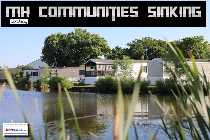 Several MH Communities Sinking, as Manufactured Home Industry at Large Rise$