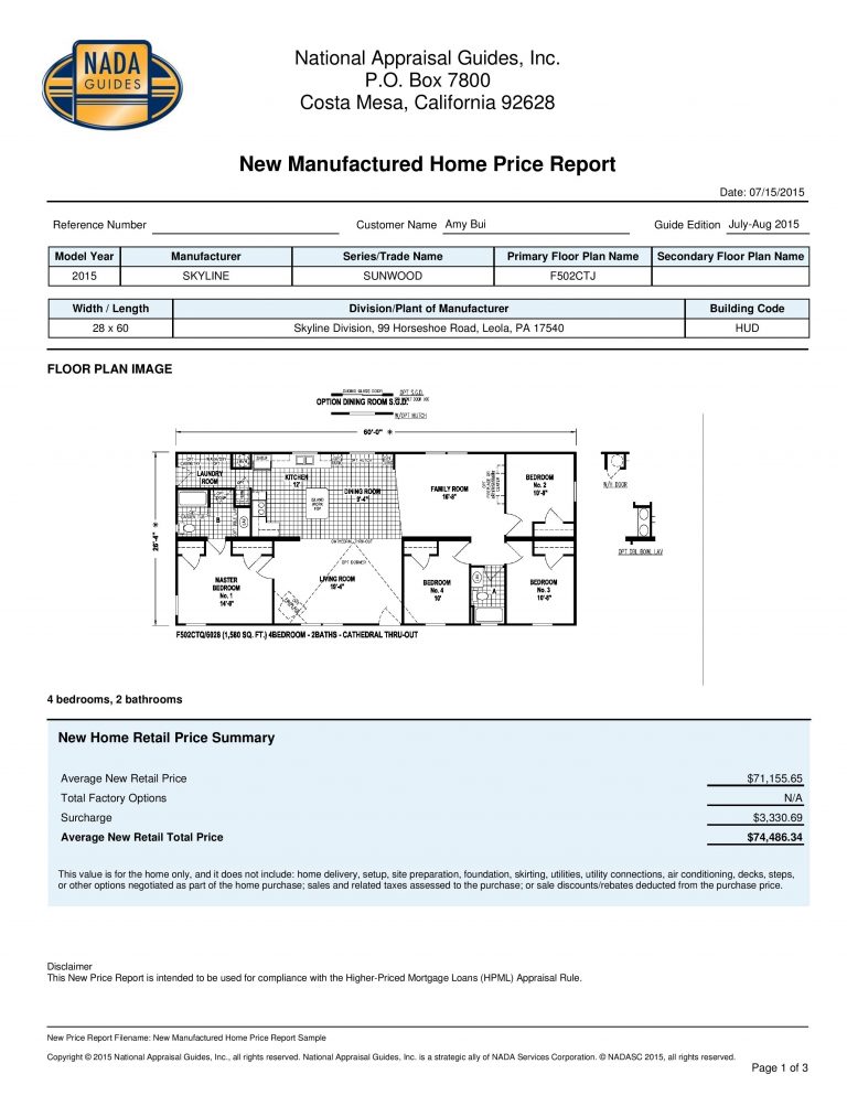 Solution for compliance with the new HPML Appraisal Rule NADAguides