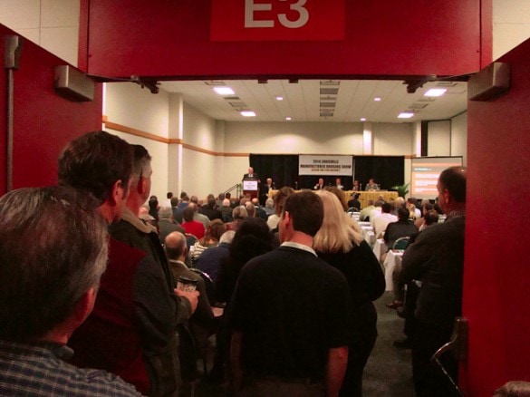 Standing room only 2014 louisville manufactured housing show seminar room masthead blog mhpronews com 