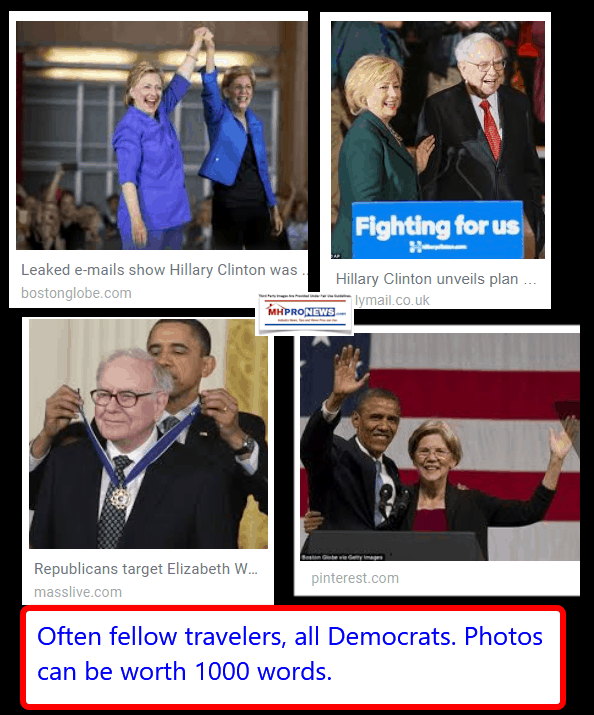 PhotoCollageElizabethWarrenHillaryClintonBarackObamaWarrenBuffettDailyBusinessNewsMHProNews