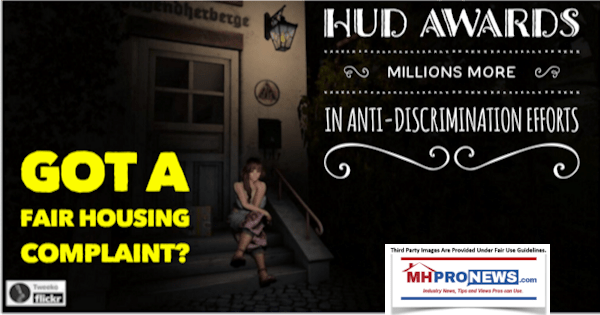 HUDMillionsAddedAntiDiscriminationFundsFairHousingComplaintsMHProNews