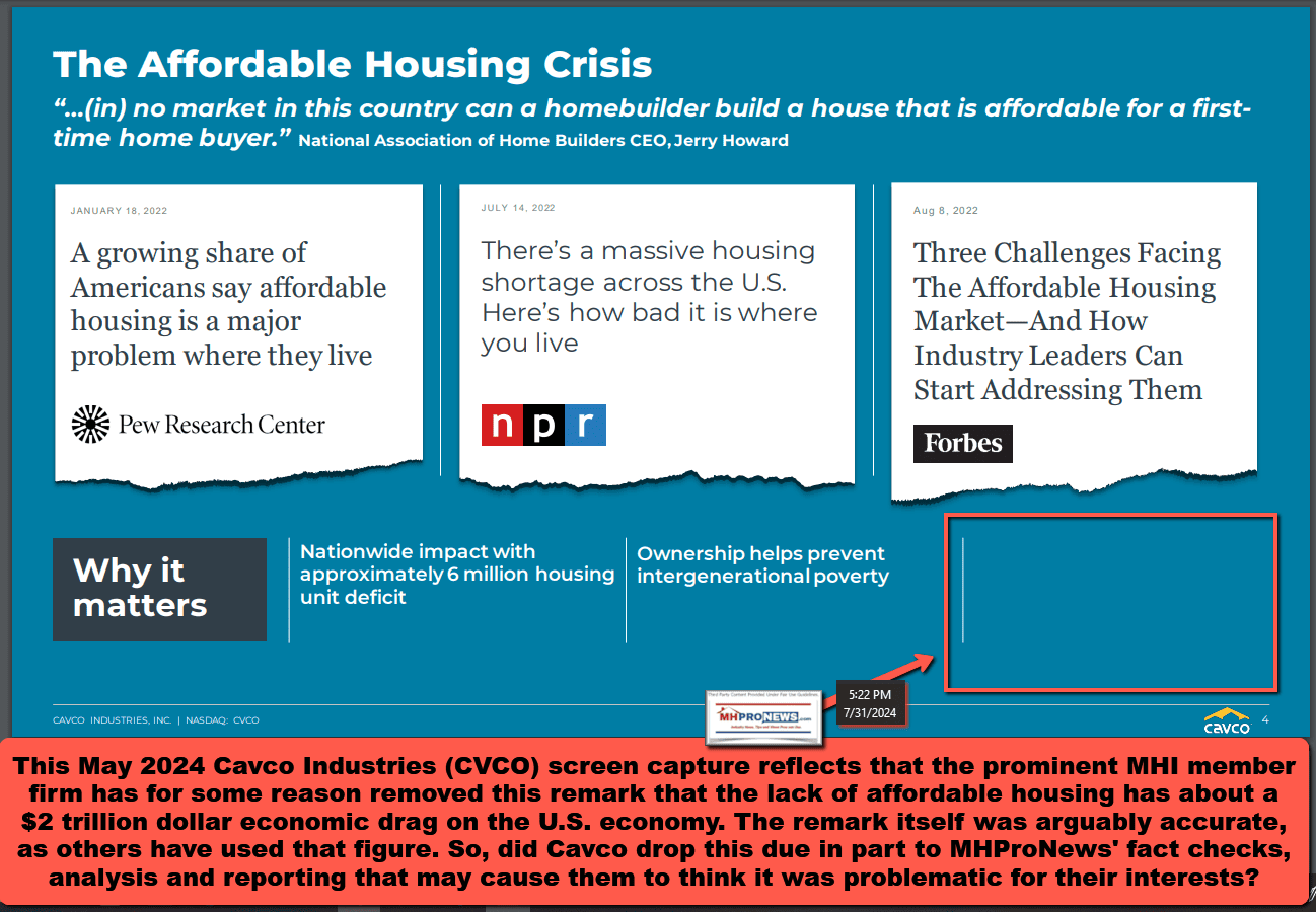 CavcoIndustries2TrillionDollarStatementRemovedFromCVCO-IRpresentation-MHProNews