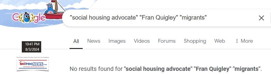 SocialHousingAdvocateFranQuigleyHousingIllegalImmigrantsMigrantsMHProNews