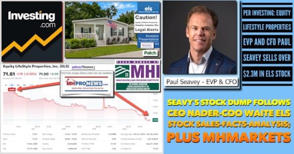 PerInvestingEquityLifestylePropertiesEVP-CFO_PaulSeaveySellsOver2.3M_ELS_StockSeavyStockDumpFollowsCEO_NaderCOOWaiteELS_StockSalesFactsAnalysisPlusMHMarketsMHProNews