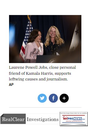 LaurenPowellJobsClosePersonalFriendOfKamalaHarrisSupportsLeftwingCausesJournalism-RCI-AP-Screenshot 2024-10-19 050723MHProNews