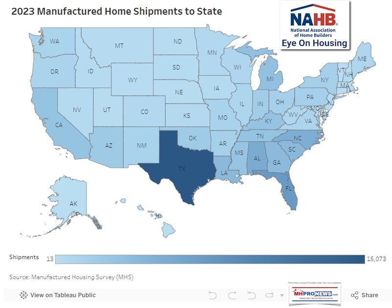 NAHB-EyeOnHousingManufacturedHousingShipmentsByStates-10.7.2024reporton2023Shipments