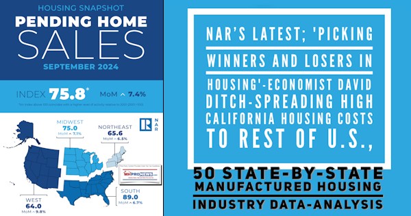 NARsLatestPickingWinnersAndLosersInHousing'EconomistDavidDitchSpreadingHighCaliforniaHousingCostsToRestOfU.S.50State-by-StateManufacturedHousingIndustryDataAnalysisMHProNews