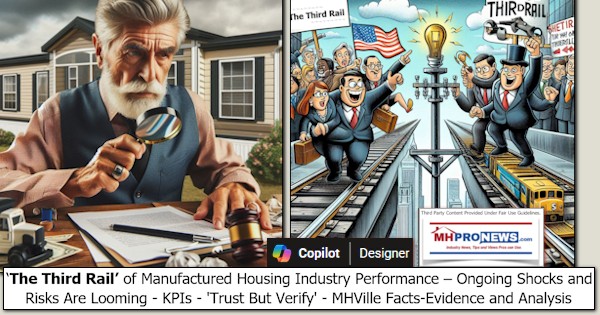 TheThirdRailofManufacturedHousingIndustryPerformanceOngoingShocksAndRisksAreLoomingKPIsTrustButVerifyMHVilleFactsEvidenceAndAnalysisMHProNews