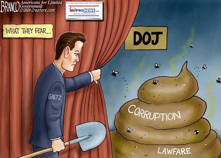 ALG-A.F.Branco-MattGaetzWhatTheyFearTrumpAG-PickMattGaetzFindsPileOfManure-BS-CorruptionMHProNewsCartoon