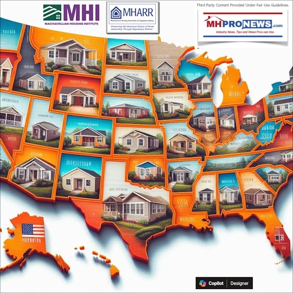 Copilot Map of the United States with manufactured homes on the top 10 states for highest manufactured home prices 600x600