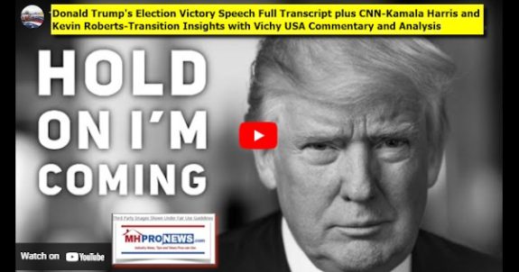 DonaldTrumpsElectionVictorySpeechFullTranscriptPlusCNN-KamalaHarrisAndKevinRobertsTransitionInsightsWithVichyUSACommentaryAndAnalysisMastheadMHProNews