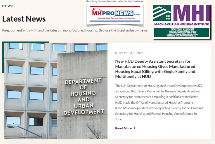 ManufacturedHousingInstituteLatestNewsNov4.2024