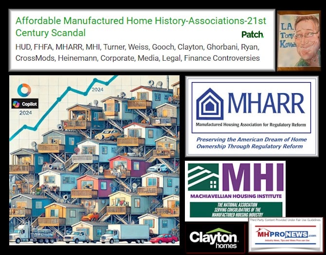 AffordableManufacturedHomeHistoryAssoc21stCenturyScandalsHousingTrailerHousesMobileHomesManufacturedHousingManufacturedHousingAssocRegReformMHARR-ManHousingInstituteMHI-ClaytonHomes