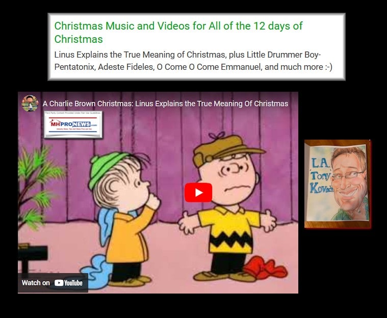 Christmas Music and Videos for All of the 12 days of ChristmasPatchMHProNewsLATonyKovach