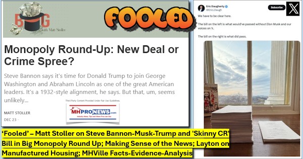 FooledMattStollerOnSteveBannonMuskTrumpAndSkinnyCR_BillInBigMonopolyRoundUpMakingSenseOfTheNewsDonaldLaytonOnManufacturedHousingMHVilleFactsEvidenceAnalysisMHProNews