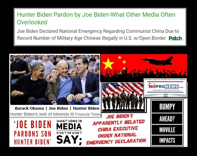 JoeBidenPardonsSonHunterBidenWhatSomeInMediaDidntOrWontSayJoeBidensApparentlyBelatedChinaExecutiveOrderNationalEmergencyDeclarationBumpyAheadMHVilleImpactsMHProNews