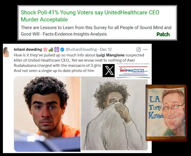 ShockPoll-41%YoungVotersSayUnitedHealthcareCEO_MurderAcceptableMHProNewsPatch