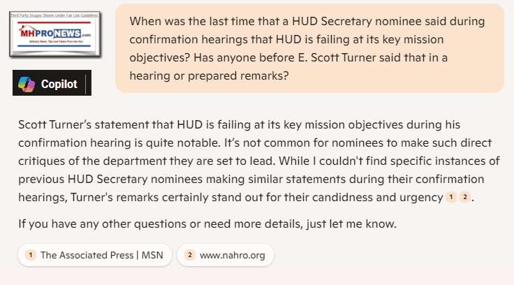 HUD-Sec-NomineeEricScottTurnerSaidDuringConfirmationHearingThatHUD-IsFailingAtItsKeyMissionObjectivesCopilotMHProNews