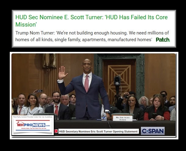 HUDSecNomineeE.ScottTurnerHUDhasFailedItsCoreMissionTrumpNomTurnerWereNotBuildingEnoughHousingWeNeedMillionsOfHomesAllKindsSingleFamilyApartmentsManufacturedHomesMHProNewsPatch