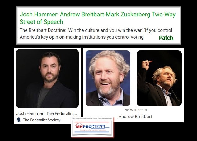 JoshHammerAndrewBreitbartMarkZuckerbergTwoWayStreetOfSpeechMHProNewsPatch