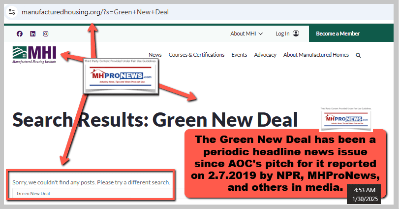 MHProNewsGreenNewDeal-SearchOfManufacturedHousingInstituteWebsite2025-01-30_04-53-00FactCheckAnalysis