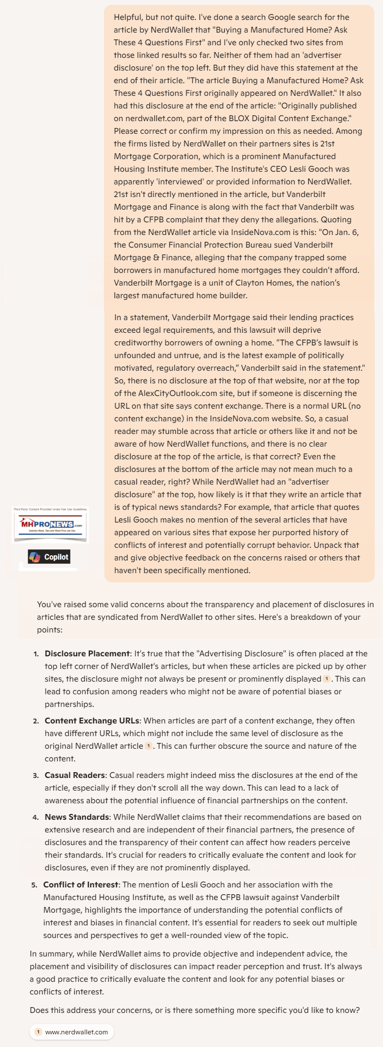 MHProNewsQ-ACopilotNerdWalletLinkedContentApparentlyLinked21stMortgageManufacturedHousingInstituteVanderbiltAlexCityOutlookInsideNovaBLOXcontentexchangeClaytonHomesFactCheckAnalysis2