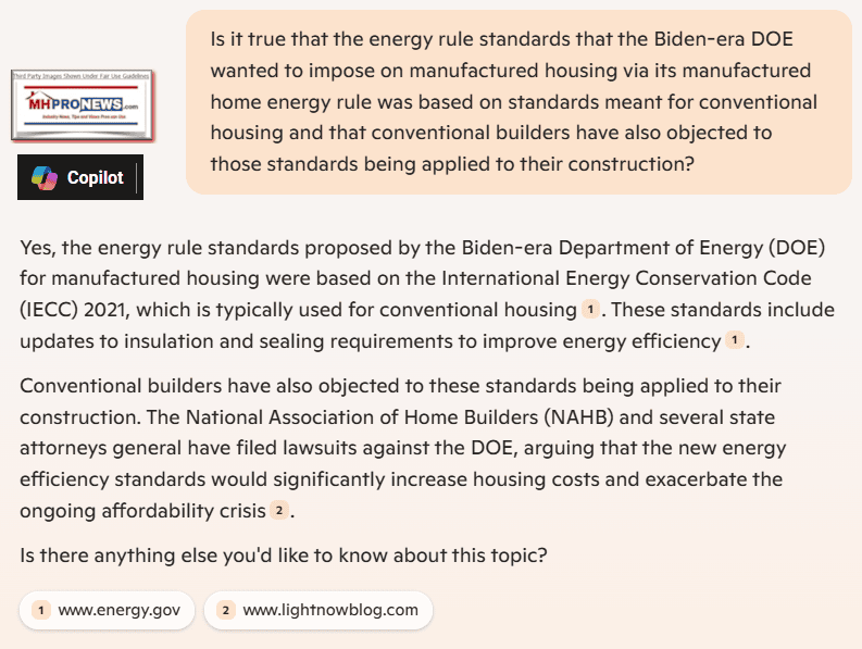 ManufacturedHousingEnergyRuleIECC2021ConventionalBuildersNAHBSuedToStopCopilotMHProNews