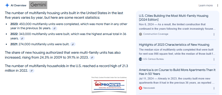 MultiHousingUnitsBuiltinU.S.InRecentYearsMHProNewsFactCheckGoogleGeminiResults