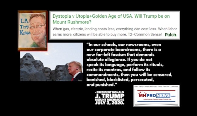 PresidentDonaldJTrumpMountRushmoreQuoteOnFarLeftFascismPunishedCensoredBanishedMHProNewsPatch600x342