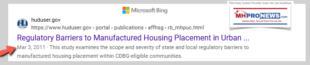 RegulatoryBarriersToManufacturedHousingPlacementInUrbanAreasHUD-PDR-March3.2011-SearchOn2025-01-13_01-37-38MHProNews