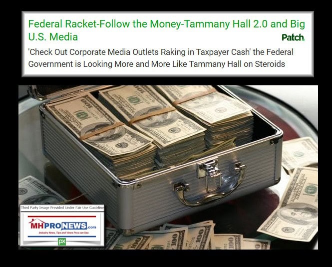 FederalRacketFollowTheMoneyTammanyHall2.0andBigU.S.MediaMHProNews