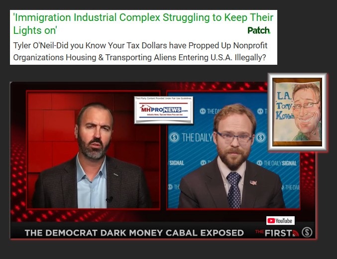 ImmigrationIndustrialComplexStrugglingToKeepTheirLightsOnTylerO'NeilDidYouKnowYourTaxDollarsHaveProppedUpNonprofitOrganizationsHousingTransportingAliensEnteringU.S.A.IllegallyPatch